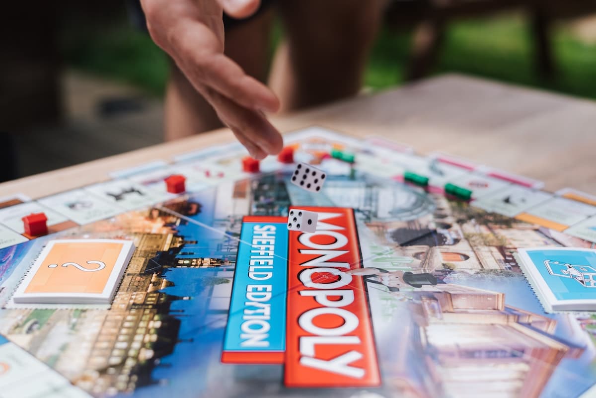 bitcoin ira investing: classic monopoly game board
